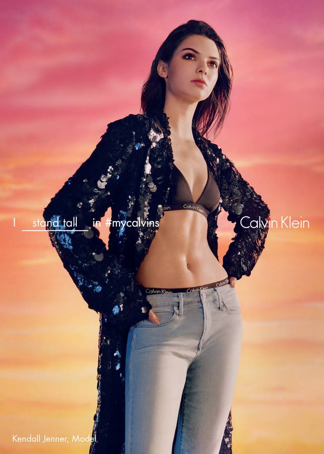 Kendall Jenner repite como imagen de Calvin Klein