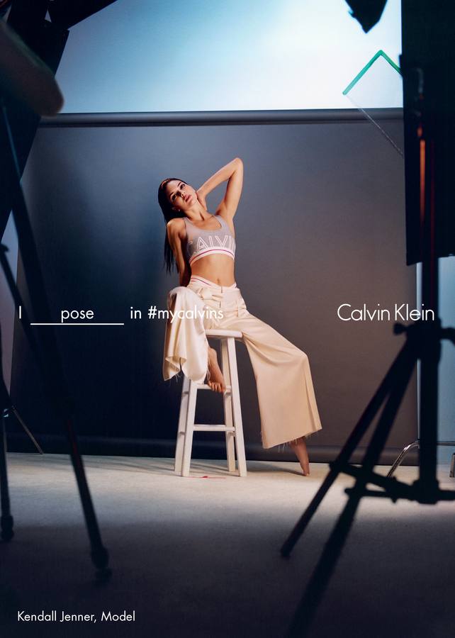 Kendall Jenner para Calvin Klein