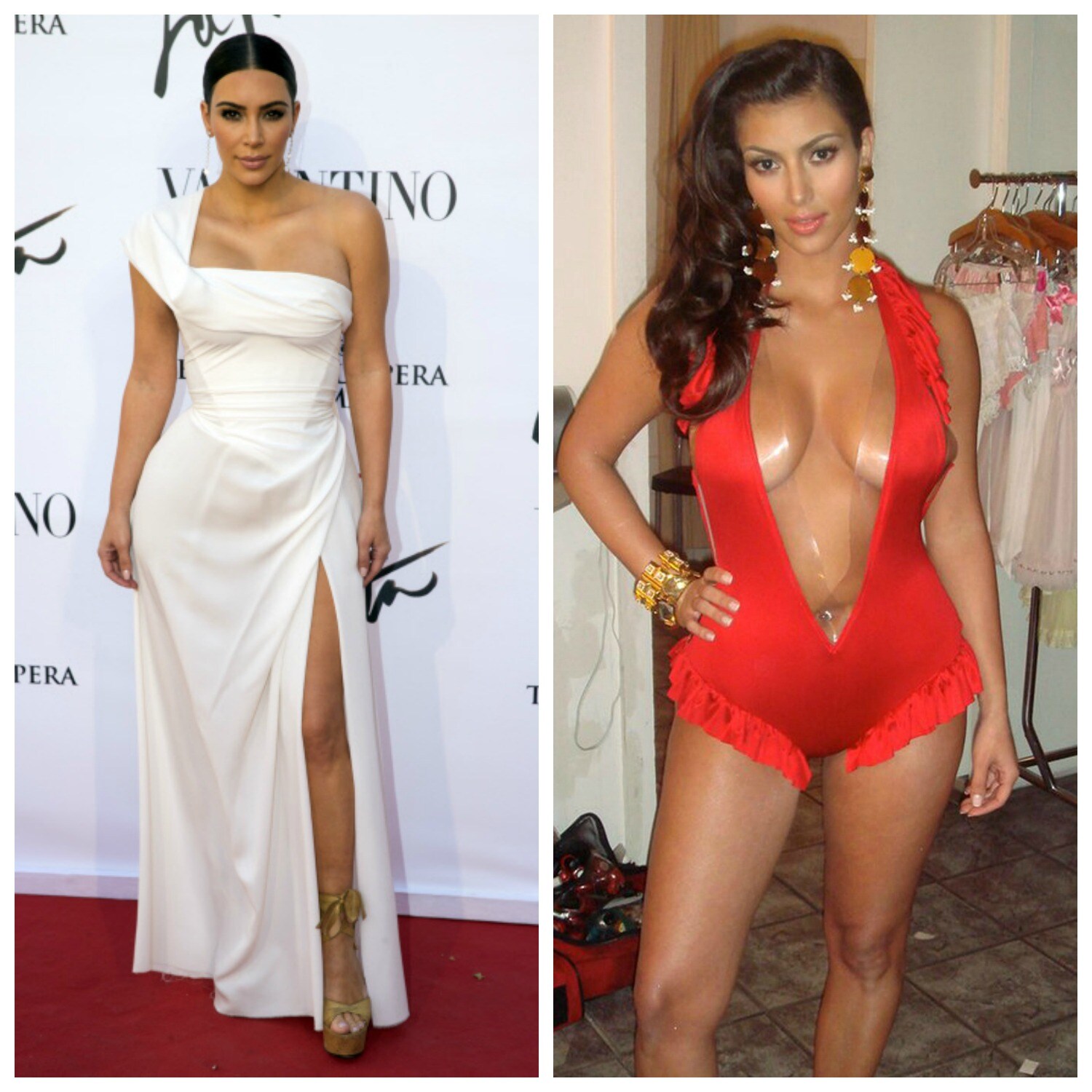 Así han cambiado las famosas: Kim Kardashian