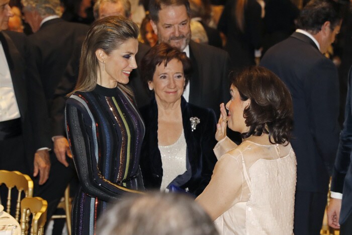 La Reina durante los Premios Periodismo ABC