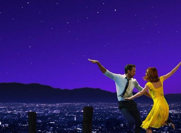 Escena de 'La La Land', la gran favorita de los Oscar 2017./d.r.