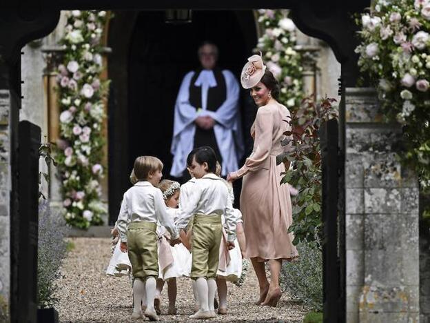 Kate Middleton, la perfecta invitada en la boda de su hermana Pippa./Gtres