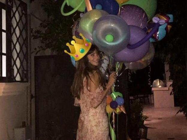 Sofía Vergara en su fiesta de cumpleaños./Instagram