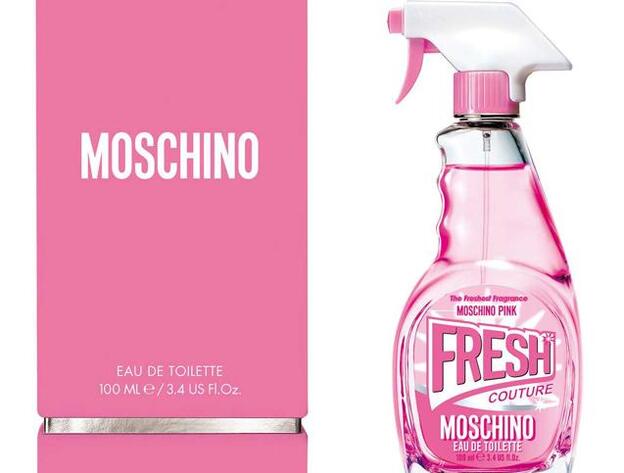 El nuevo perfume de 'Moschino', con forma de limpiacristales./d. r.