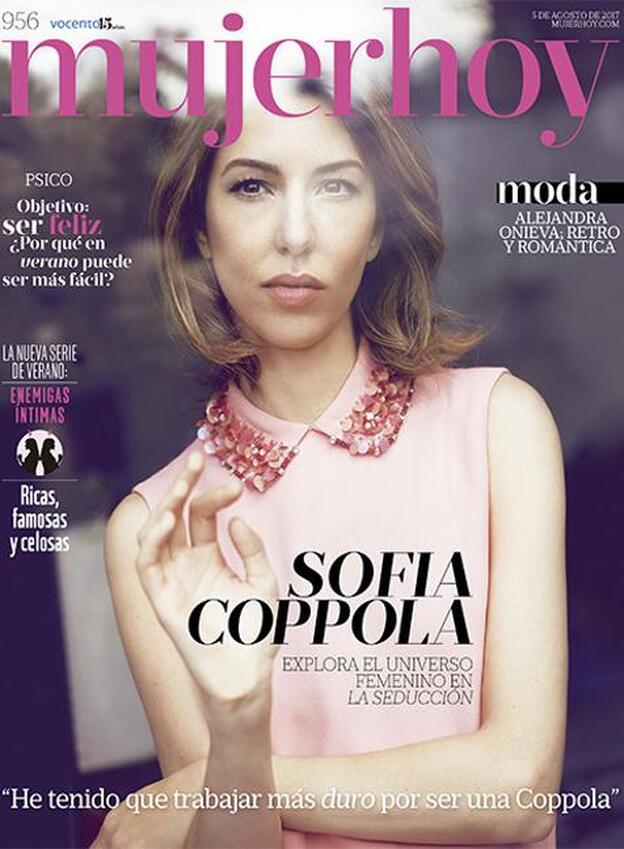 La directora de cine Sofía Coppola posa para nuestra portada./max abadian/corbis via getty images