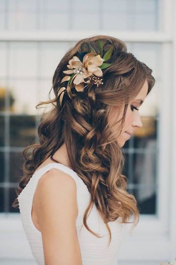 Ideas de peinados para las novias de otoño