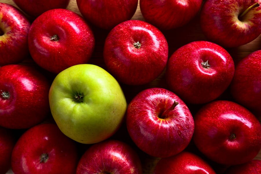 Alimentos perfectos para el otoño: manzana