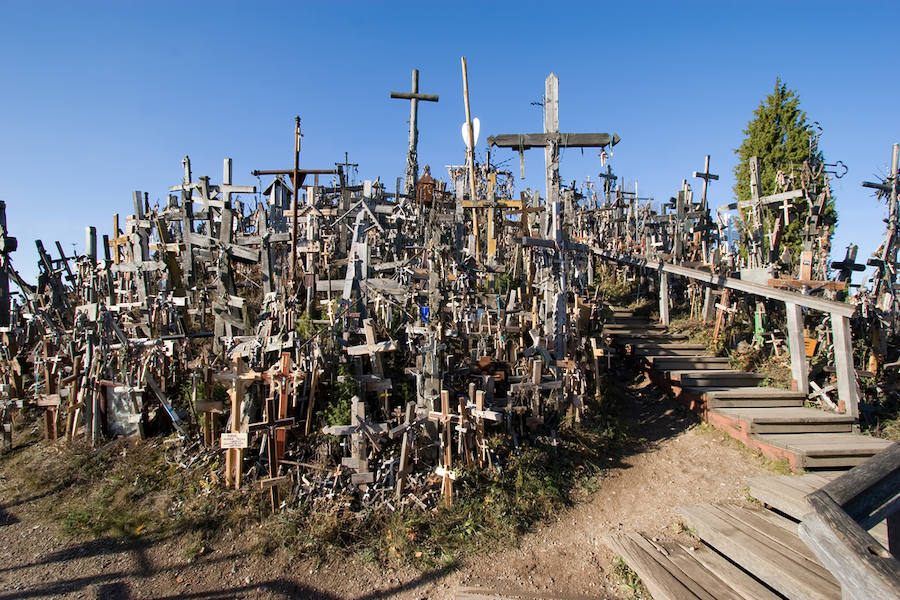 Lugares terroríficos para Halloween: La colina de las Cruces