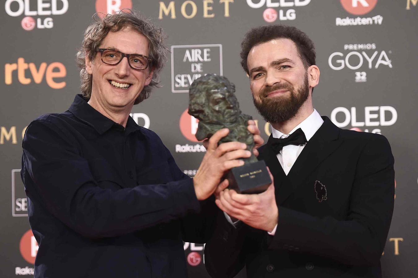 Ganadores Premios Goya 2018: Laurent Dufreche y Raúl López