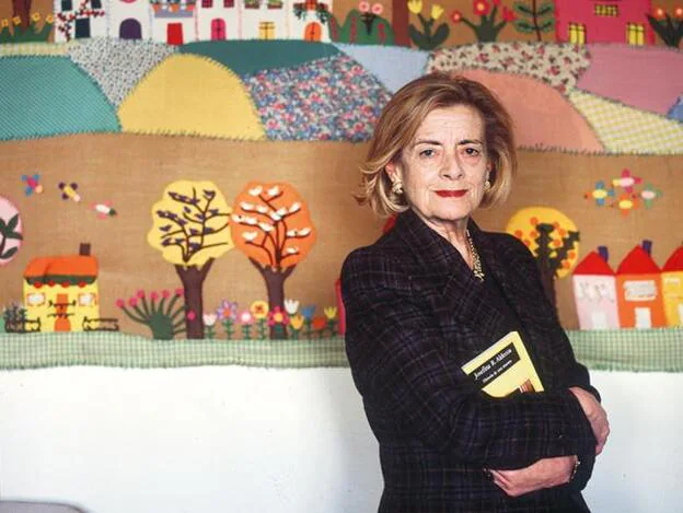 Josefina Aldecoa, escritora y pedagoga.