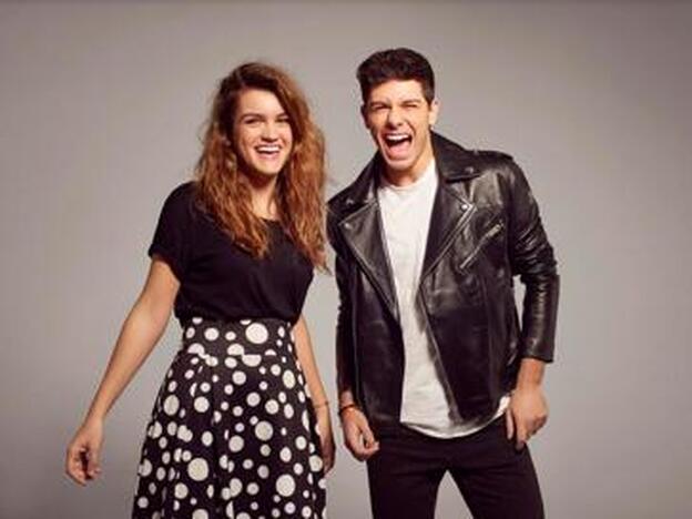 Amaia y Alfred en su posado oficial para Eurovisión 2018.