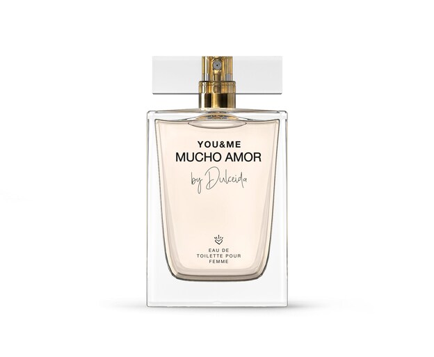 You&Me Mucho amor by dulceida (19,95€, disponible en perfumerías y en su tienda online dulceidashop.com)
