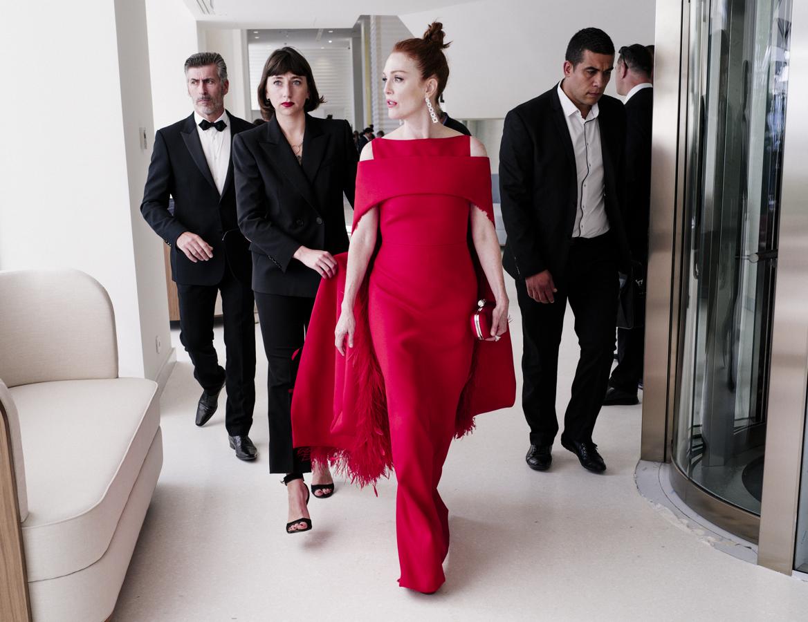 Los vestidos más bonitos del Festival de cine de Cannes: Julianne Moore