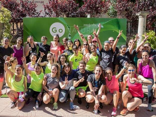 Así arrancó Go Natural, con la sesión de street running dirigida por Cristina Mitre. Haz click en la imagen para ver todas las imágenes del evento./ÁLEX RIVERA