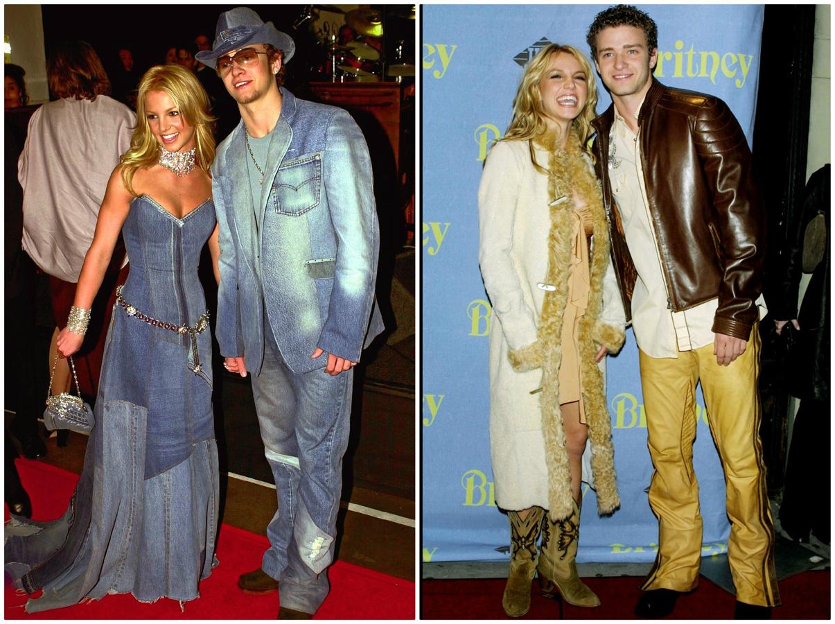 Britney Spears y Justin Timberlake, a comienzos de 2001
