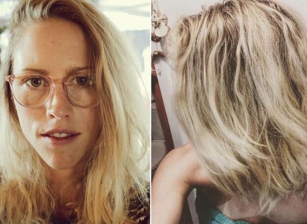 Virginia Tapp, la bloguera que alejo durante ocho meses su cabello de los champús y de los tratamientos químicos cuenta el proceso en Instagram./instagram.