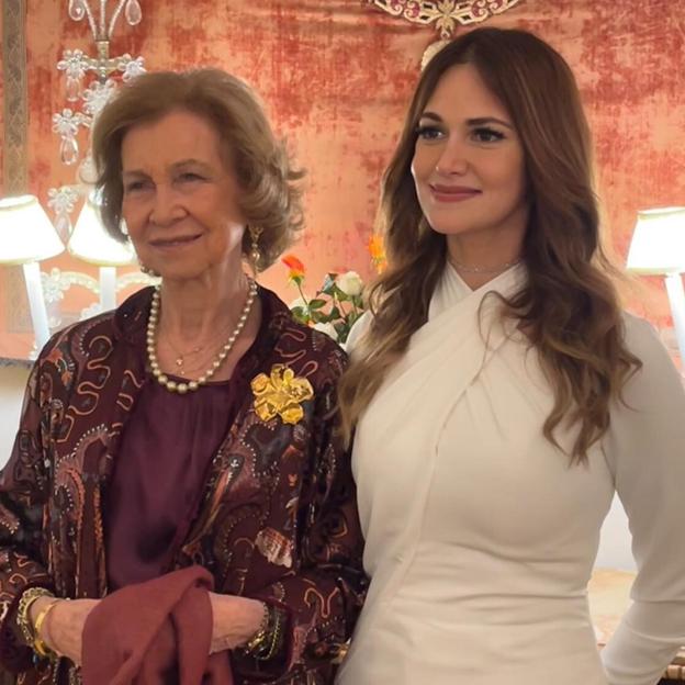 La reina Sofía y la princesa AlJoharah Talal Alsaud./Instagram arabian royal agency
