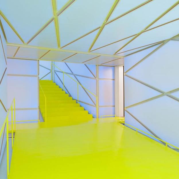 Interior del Espacio Cultural Serrería Belga