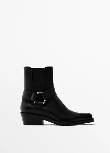 Botines moteros de Massimo Dutti (149 euros)