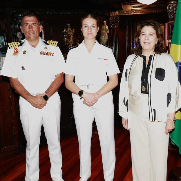 Leonor, Luis Carreras-Presas do Campo y Mar Fernández-Palacios. 