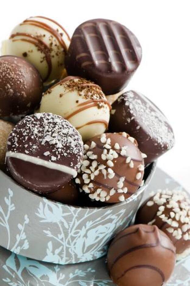 Chocolatinas navideñas para hacer en familia/Pinterest