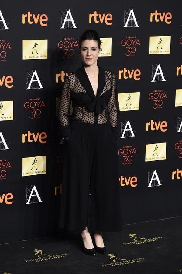 Iraia Elías en la Cena de los Premios Goya 2016