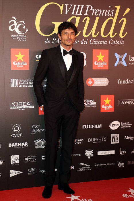 Andres Velencoso en los Premios Gaudí 2016