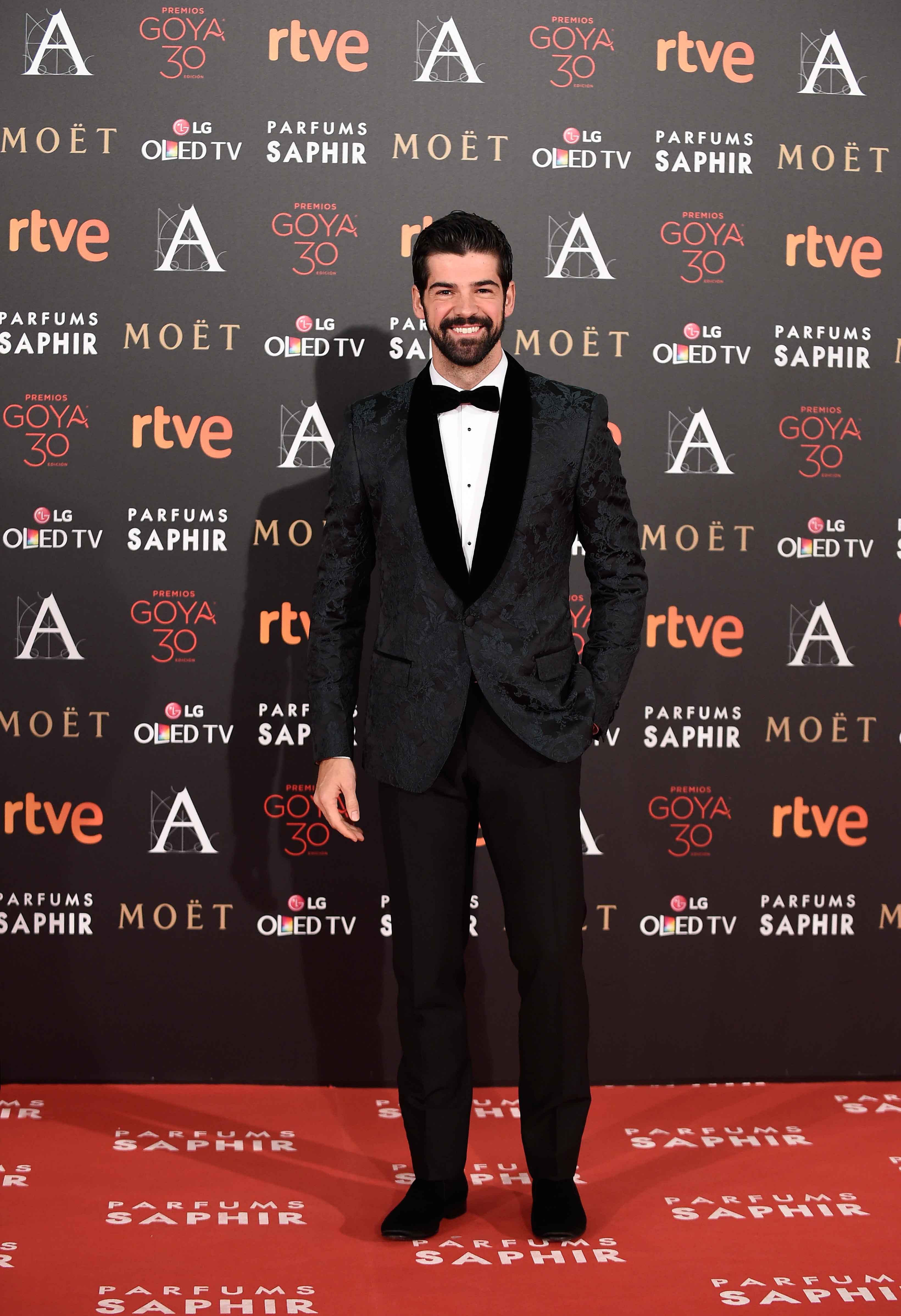 Alfombra roja Premios Goya 2016: Miguel Ángel Muñoz