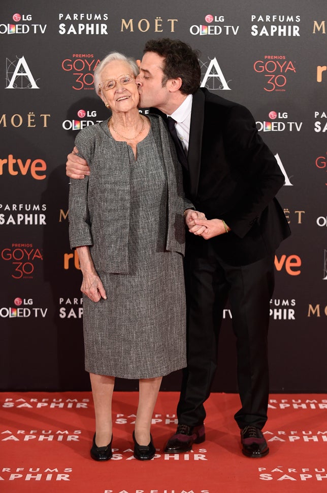 Alfombra roja Premios Goya 2016: Daniel y Antonia Guzmán