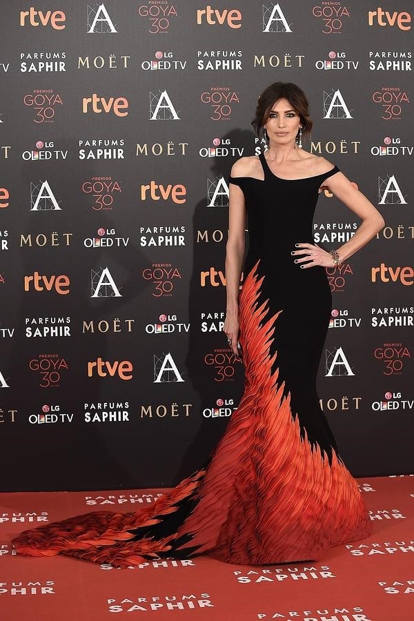 Nieves Álvarez, entre las mejor vestidas de los Goya 2016