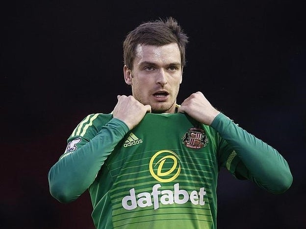 Adam Johnson en uno de sus partidos con la camiseta del Suderland./cordon press.