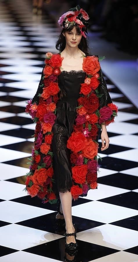 Desfile Dolce & Gabbana en Milán: toque lencero