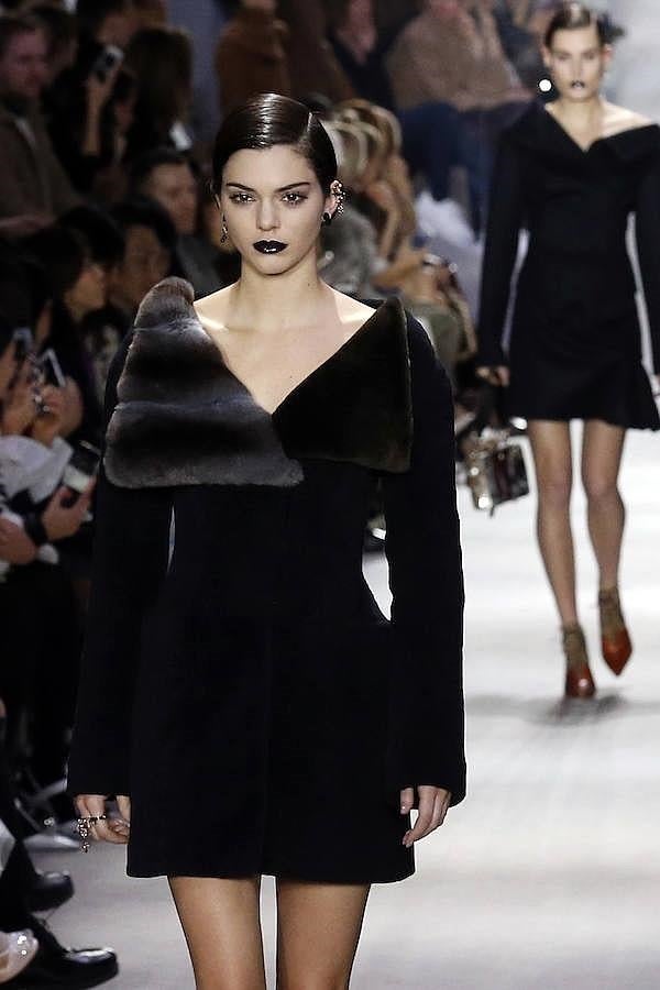 Desfile de Christian Dior en París: Kendall Jenner