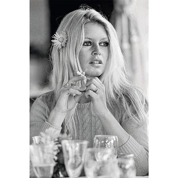 Brigitte Bardot en Deauville, en 1968.