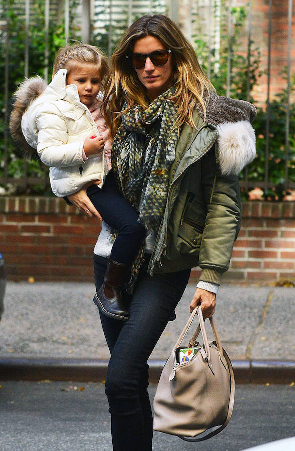 La hija de Gisele Bundchen con trenza de raíz