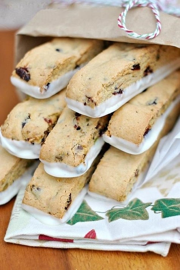 Galletas de pistachos y arándanos/Shugar Y Sweets