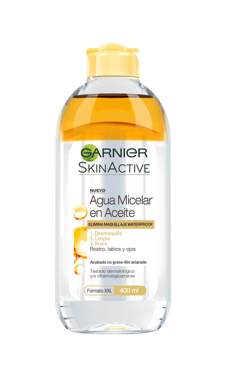 Cosméticos multiusos: Agua micelar en Aceite SkinActive de Garnier