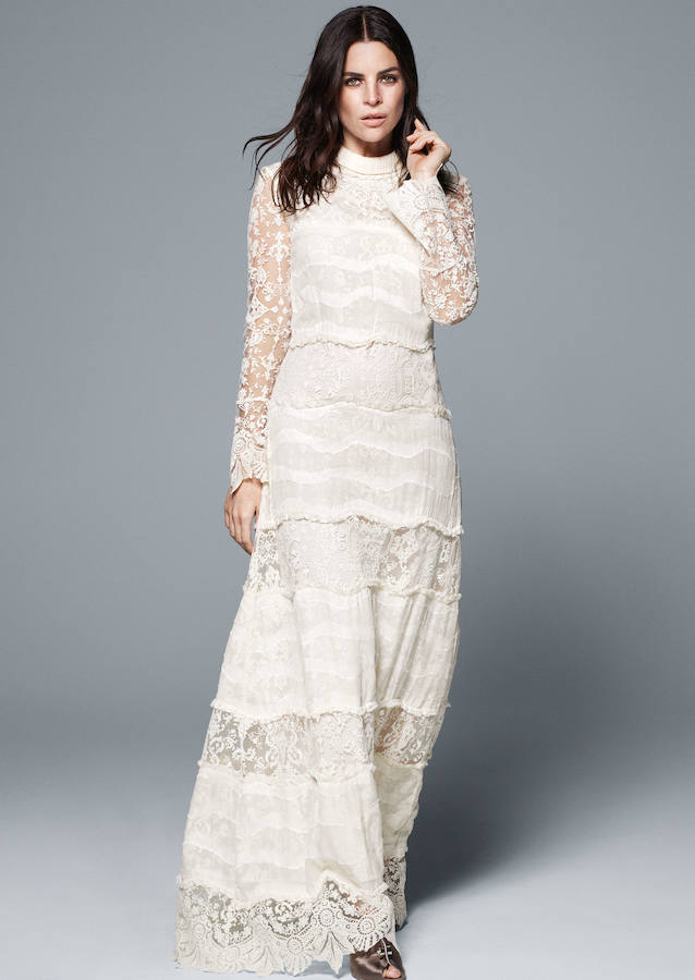 Vestido de novia de la colección H&M Conscious Exclusive 2016