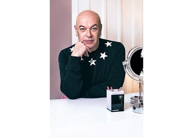 Nicolas Degennes, Director artístico de maquillaje de Givenchy