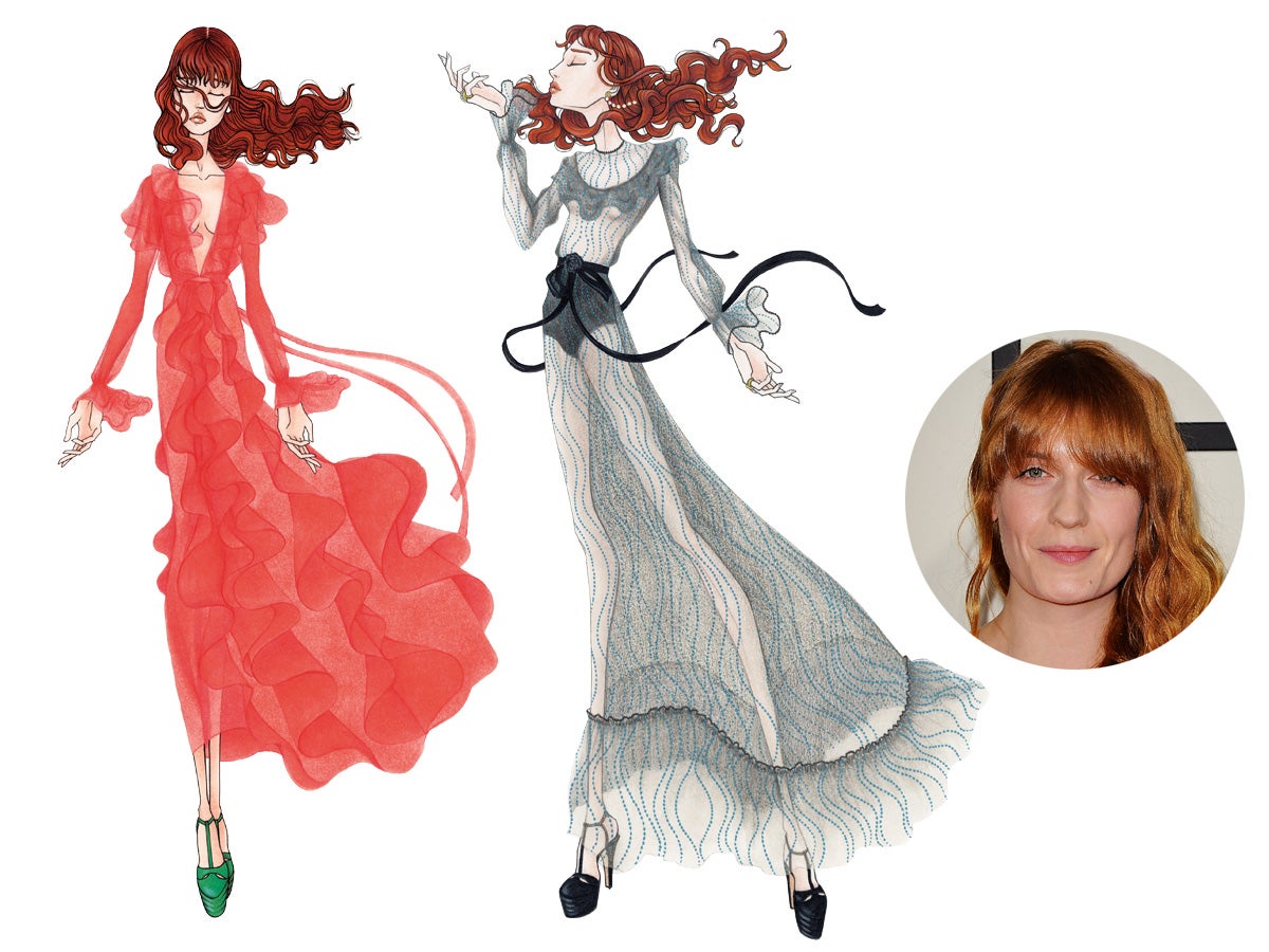 Florence Welch Bohemia: made in Gucci