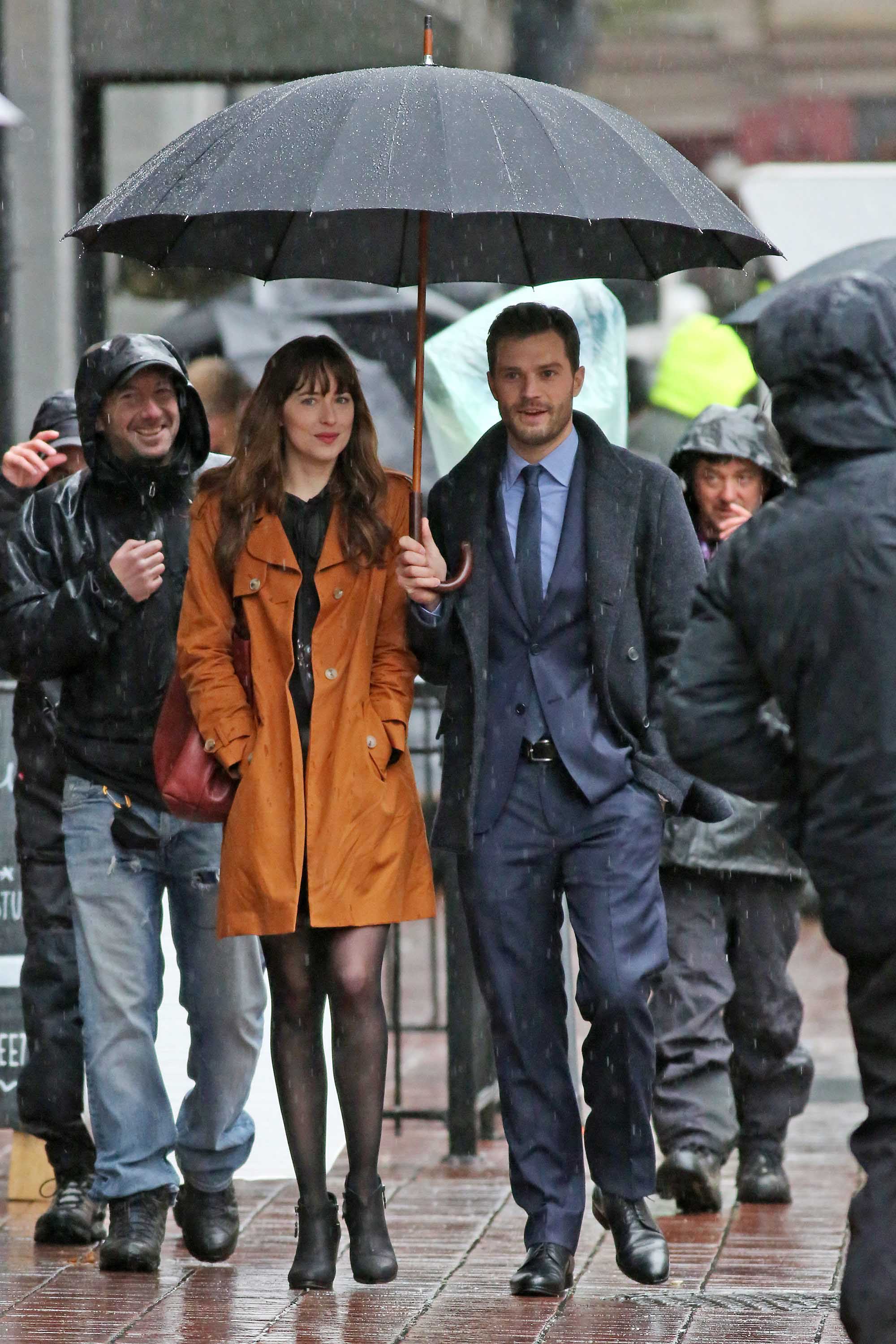 Jamie Dornan y Dakota Johnson, ajenos a los rumores