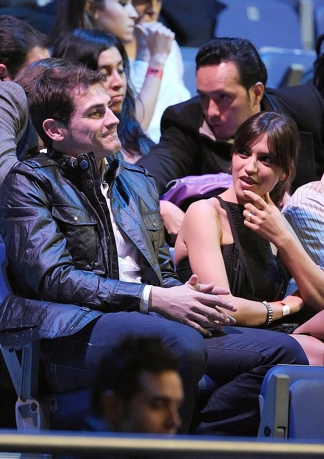 Iker Casillas y Sara Carbonero en los Premios 40 Principales 2010