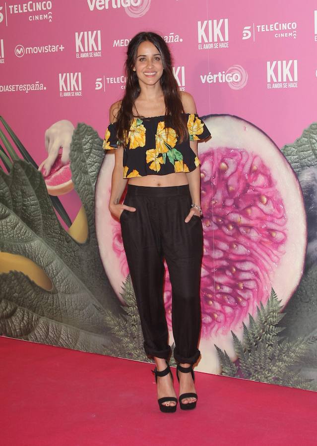 Macarena García en el estreno de 'Kiki, el amor se hace'