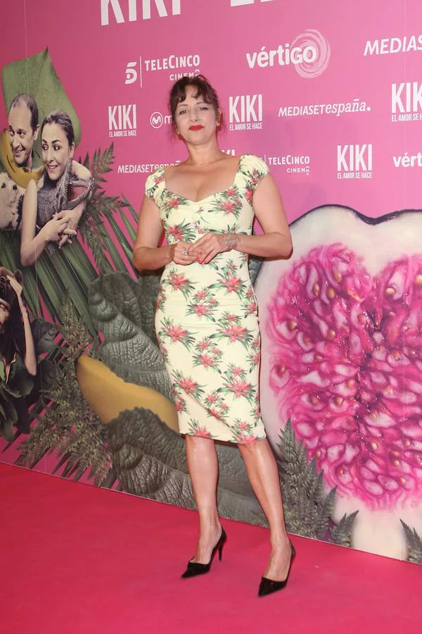 Yolanda Ramos en el estreno de 'Kiki, el amor se hace'