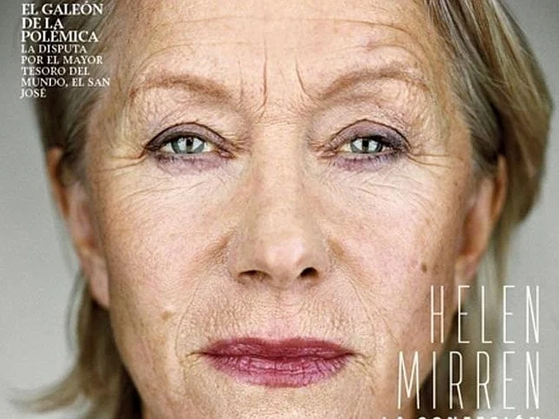 Helen Mirren en la portada de 'XL Semanal'.