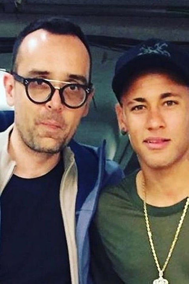 Esta es la cara que se le quedó a Risto Mejide cuando Neymar le dijo que no le conocía./instagram.