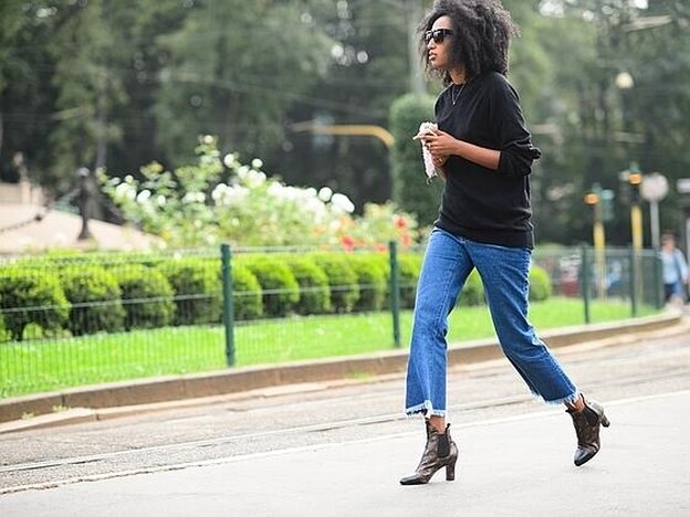 apaciguar Encantada de conocerte Certificado Cómo llevar 'cropped jeans' y no morir en el intento | Mujer Hoy