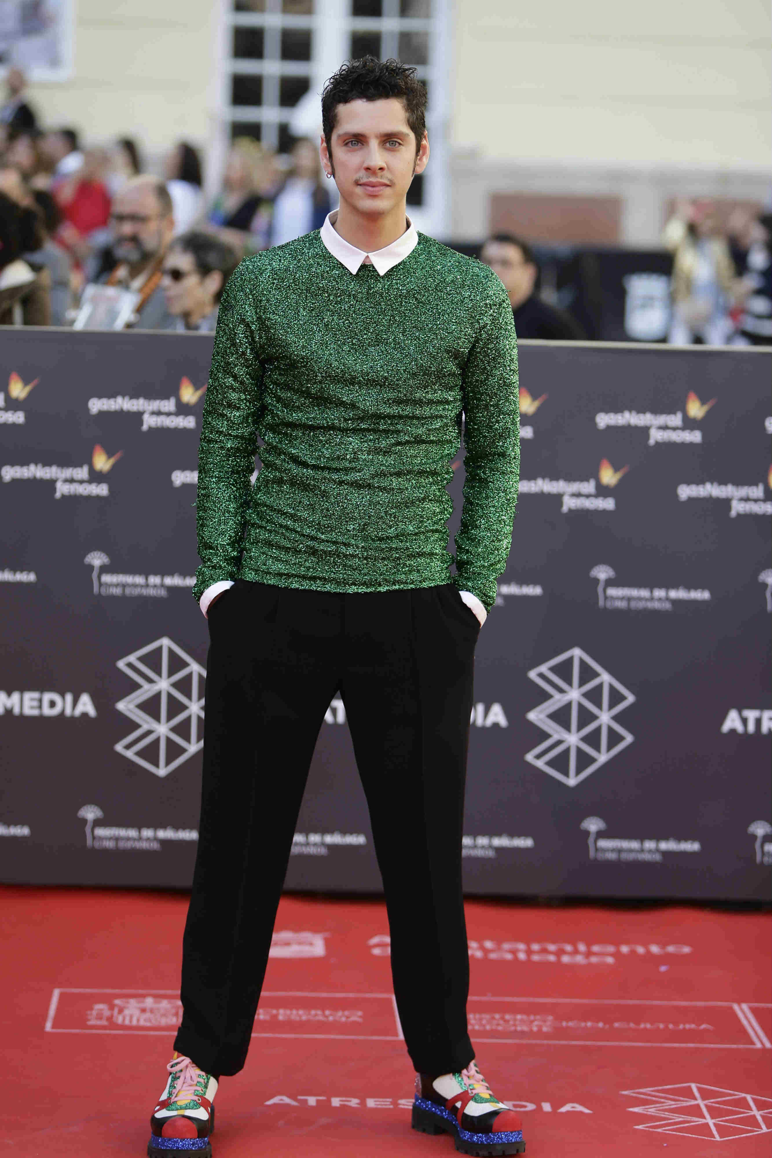 Eduardo Casanova en la Gala de Clausura del Festival de Cine de Málaga