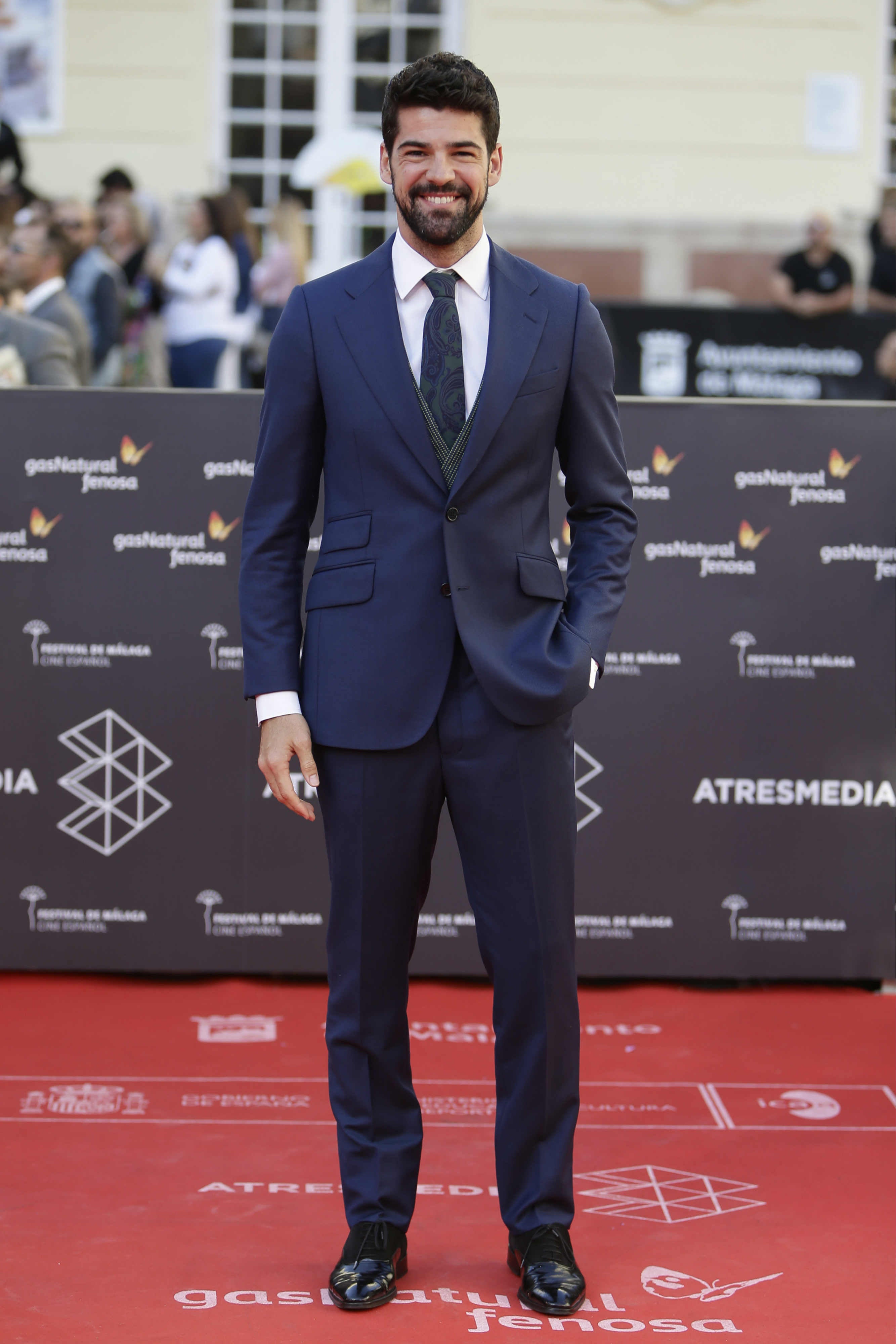 Miguel Ángel Muñoz en la Gala de Clausura del Festival de Cine de Málaga