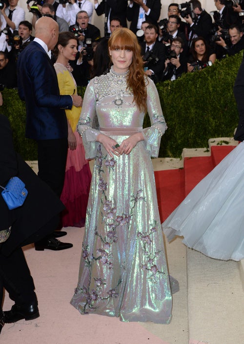 Florence Welch en la Gala del Met 2016